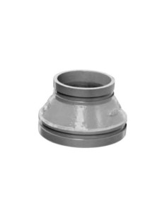 REDUCCIÓN CONCÉNTRICA RANURADA GALVANIZADA 2½X1¼ ATUSA