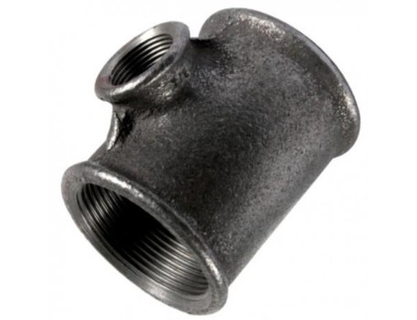 TE REDUCIDA NEGRO 2½X1-2½ HIERRO MALEABLE