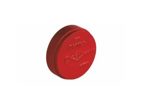 TAPÓN RANURADO ROJO 4 (114.3MM) ATUSA