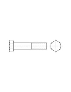 TORNILLO HEXAGONAL DIN931 8.8 ZI M16X140 2
