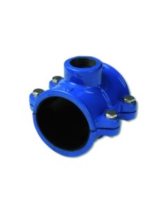 COLLARIN TOMA PVC PE 160MM A 1 PULGADA
