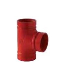 TEE RANURADO ROJO 3 (80MM) DN80 MODELO 6130S