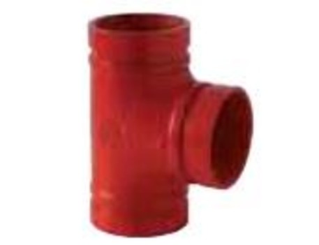 TEE RANURADO ROJO 3 (80MM) DN80 MODELO 6130S