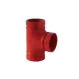 TEE RANURADO ROJO 3 (80MM) DN80 MODELO 6130S