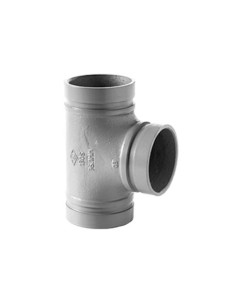 TEE RANURADO ROJO 3 (80MM) DN80 MODELO 6130S 2