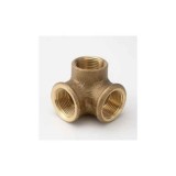 CODO H TRES BOCAS LATÓN 3/4 PULGADA METALGRUP