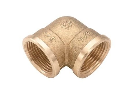 CODO LATÓN H-H ROSCA HEMBRA 90° METALGRUP