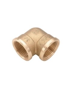 CODO LATÓN H-H ROSCA HEMBRA 90° METALGRUP