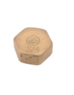 TAPÓN CIEGO HEMBRA LATÓN 3/8 PULGADA METALGRUP