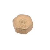 TAPÓN CIEGO HEMBRA LATÓN 3/8 PULGADA METALGRUP