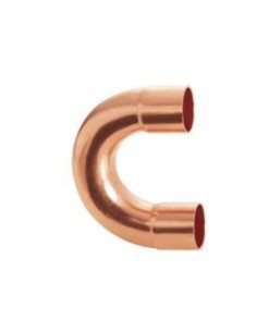 CURVA 180º CU 3/4 GRADO HECA TUBO COBRE PURO
