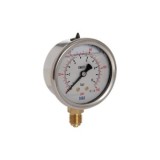 MANÓMETRO GLICERINA 63MM VERT 1/4 0/400 BAR