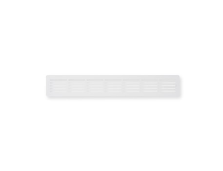 REJILLA DECORATIVA EMPOTRAR ALUMINIO 1.5MM BLANCA