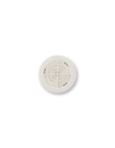 REJILLA EMPOTRAR CON CLIPSA Ø100MM BLANCA