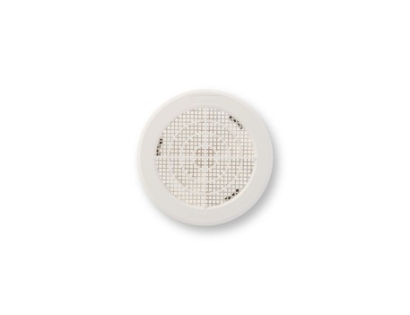 REJILLA EMPOTRAR CON CLIPSA Ø100MM BLANCA