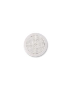 REJILLA EMPOTRAR CON CLIPSA Ø150MM BLANCA