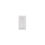 REJILLA EMPOTRAR 13.3X26CM CON MARCO ABS BLANCA