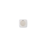 REJILLA EMPOTRAR CON CLIPSA Ø12CM ABS BLANCA