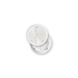 REJILLA EMPOTRAR CON CLIPSA Ø125MM BLANCA