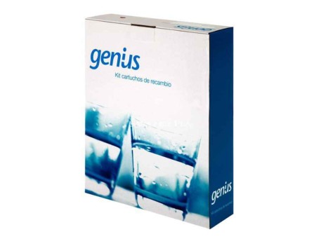 4 CARTUCHOS FILTRO GENIUS NSF 4/75/KORMAN