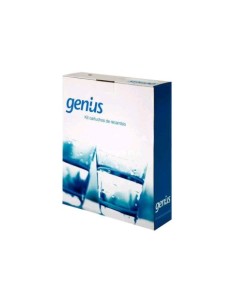 KIT 4 CARTUCHOS GENIUS ROSCA NPT 2.5X12