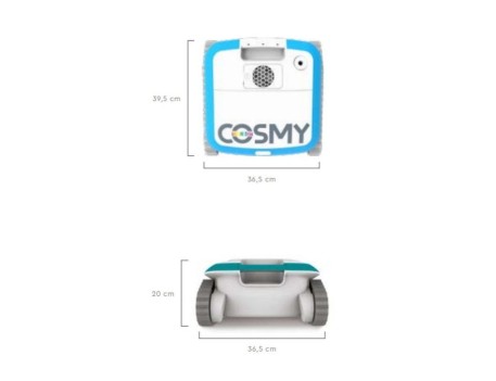ROBOT LIMPIAPISCINAS KORMAN COSMY 250 36X39CM