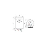 TERMO ARISTON VERTICAL DRY 5E 80L MOD N