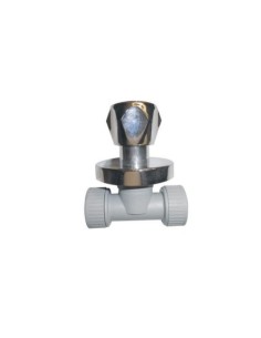 LLAVE DE PASO PB CON POMO ITALSAN