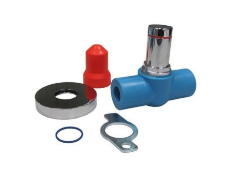 VÁLVULA EMPOTRAR AZUL PN16 D20