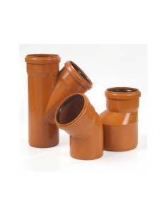 CODO PVC JUNTA TEJA 87.5 GRADOS