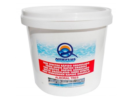 ALBORAL 3 EFECTOS GRANULADO 30KG PISCINA