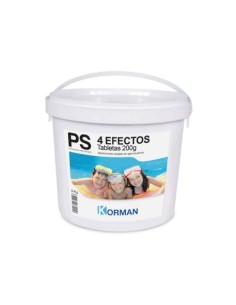 KORMAN CLORO 4 EF TABLETAS 200GR 5KG KM1505