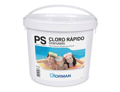 KORMAN CLORO RÁPIDO GRANULADO 5KG KM2205