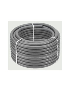 MT TUBO PVC HIDROFLEX 40MM GRIS ROLLO 50MT