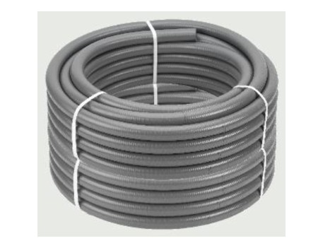 MT TUBO PVC HIDROFLEX 50MM GRIS ROLLO 50MT
