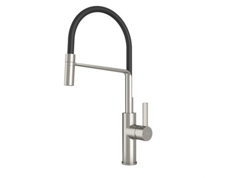 MONOMANDO FREGADERO ALPINA BRUSHED NICKEL FLEX