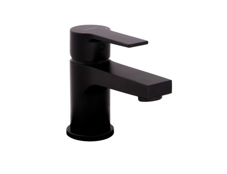 MONOMANDO LAVABO GO!2 65MM NEGRO COMPACTO 5L/MIN