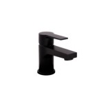 MONOMANDO LAVABO GO!2 65MM NEGRO COMPACTO 5L/MIN