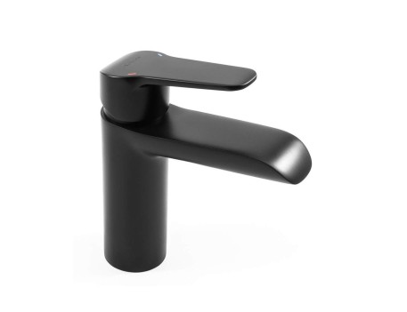 MONOMANDO LAVABO 100MM NEGRO MATE START ELEGANCE