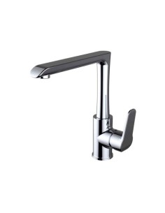 GRIFO FREGADERO CAÑO FUNDIDO START ELEGANCE NEGRO