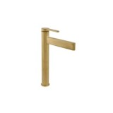 MONOMANDO LAVABO 225MM VELVET II ORO CEPILLADO