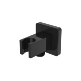 SALIDA FLEXO MURAL NEGRO SQUARE CON SOPORTE CLEVER 61112