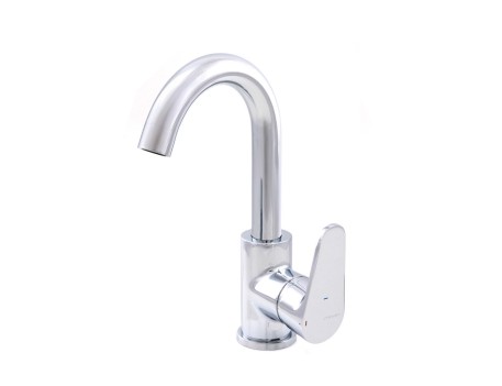 GRIFO MONOMANDO LAVABO 180MM CAÑO TUBO ROCKET