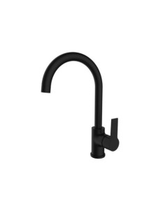 MIXER FREGADERO CAÑO TUBO NEGRO GO!2 MONOMANDO 62145