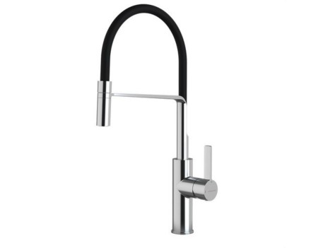 GRIFO FREGADERO MONOMANDO ALPINA CROMADO FLEX 330MM