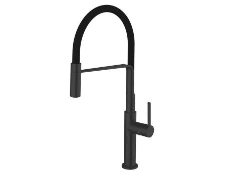 MONOMANDO FREGADERO CHEF SLIM NEGRO 360º GIRATORIO