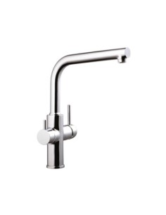 MONOMANDO FREGADERO 3 VÍAS METAL FREE CR SILICONA