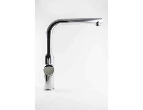MONOMANDO FREGADERO 3 VÍAS METAL FREE CR SILICONA