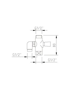 INVERSOR DUCHA CAÑO SIMPLE AJUSTABLE 2