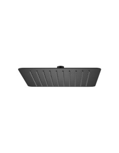 ROCIADOR CUADRADO SLIM INOX AIR NEGRO